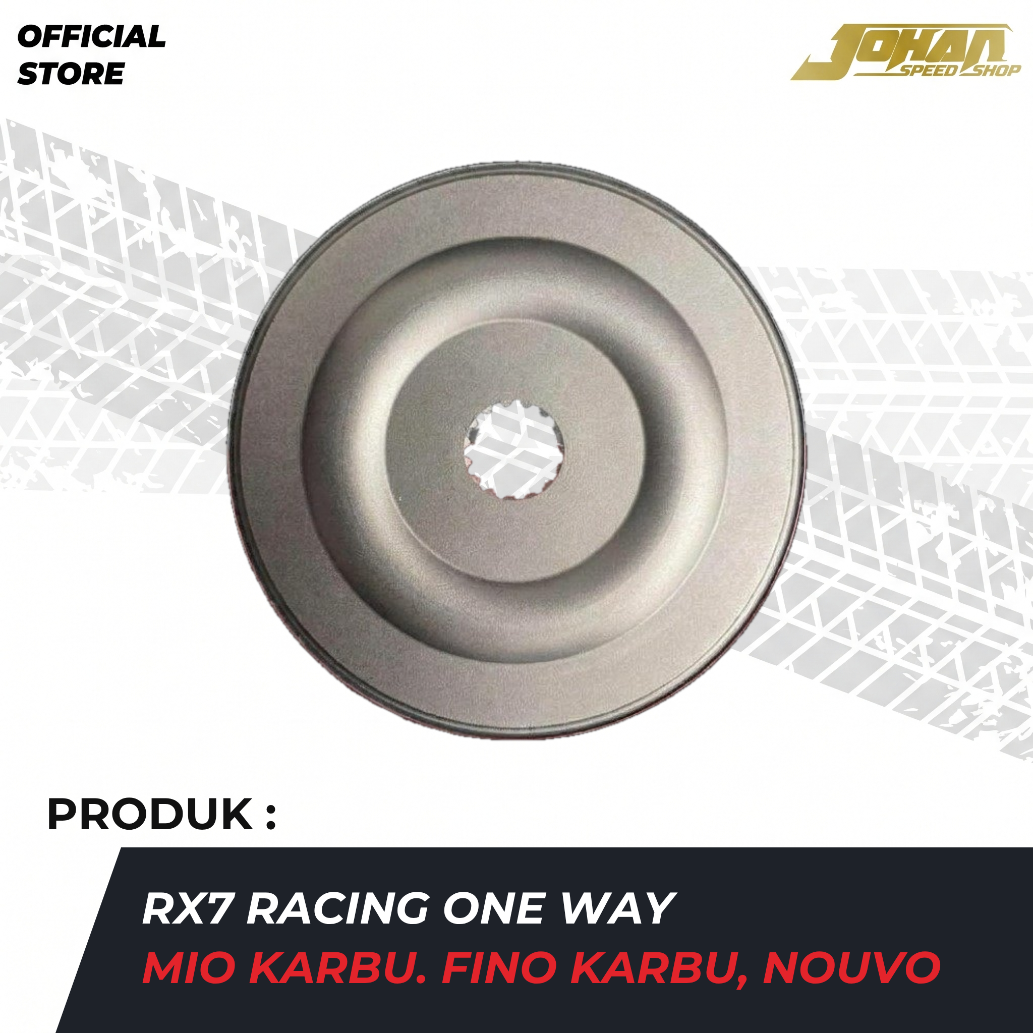 RX7 RACING ONEWAY MIO KARBU